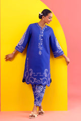 Stitched Printed Dobby Shirt+ Shalwar