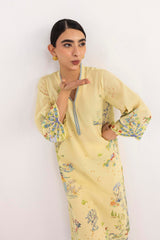 Stitched Printed Lawn Shirt+ Culotte