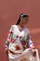Stitched Printed Viscose Shirt+ Culotte