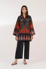 Stitched Printed Lawn Shirt+ Culotte