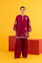 Stitched Embroidered Lawn Shirt + Shalwar