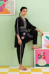 Stitched Embroidered Lawn Shirt + Shalwar