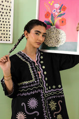 Stitched Embroidered Lawn Shirt + Shalwar