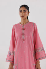 Stitched Embroidered Lawn Suit