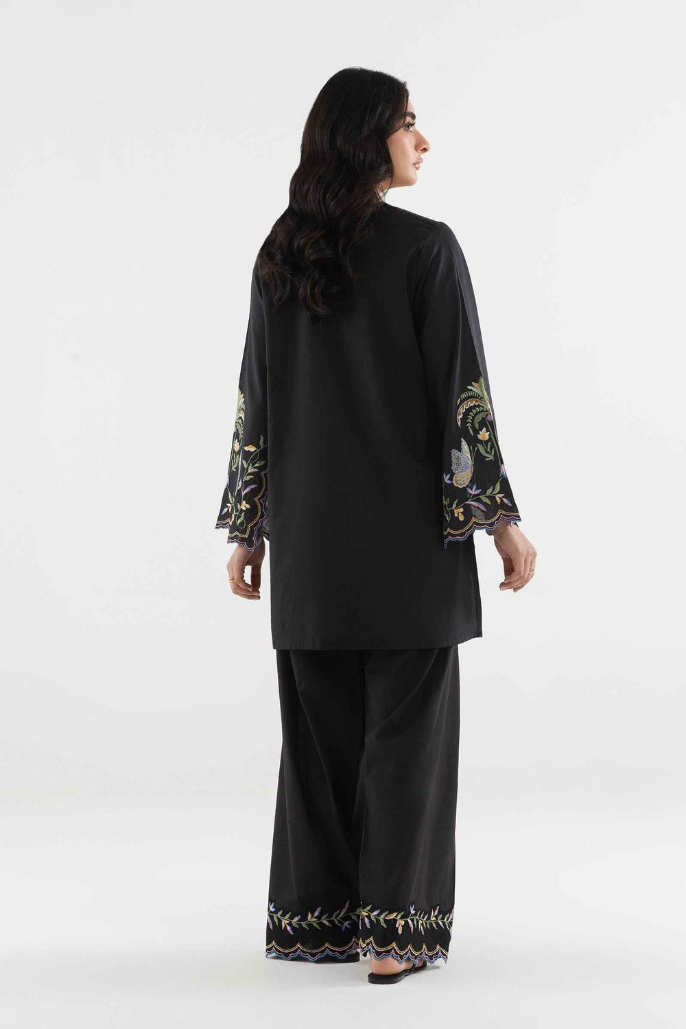 Stitched Embroidered Lawn Shirt+ Shalwar