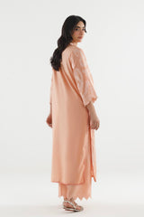 Stitched Embroidered Lawn Shirt+ Culotte