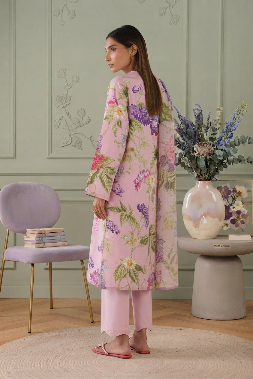 Stitched Printed Lawn Suit