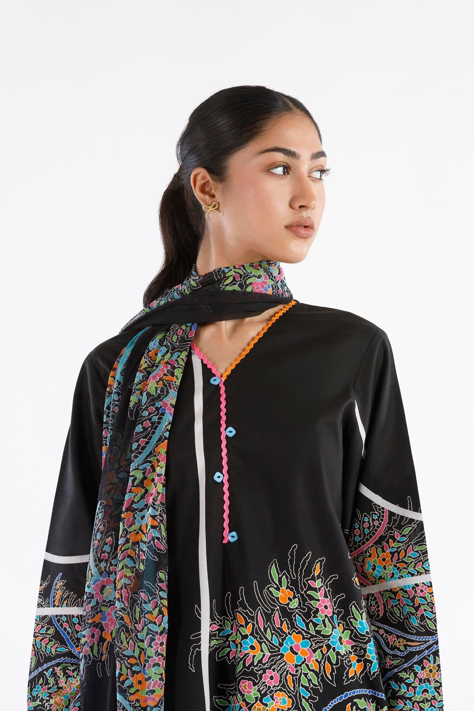 Stitched Printed Lawn Suit