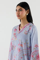 Stitched Printed Lawn Shirt+ Shalwar