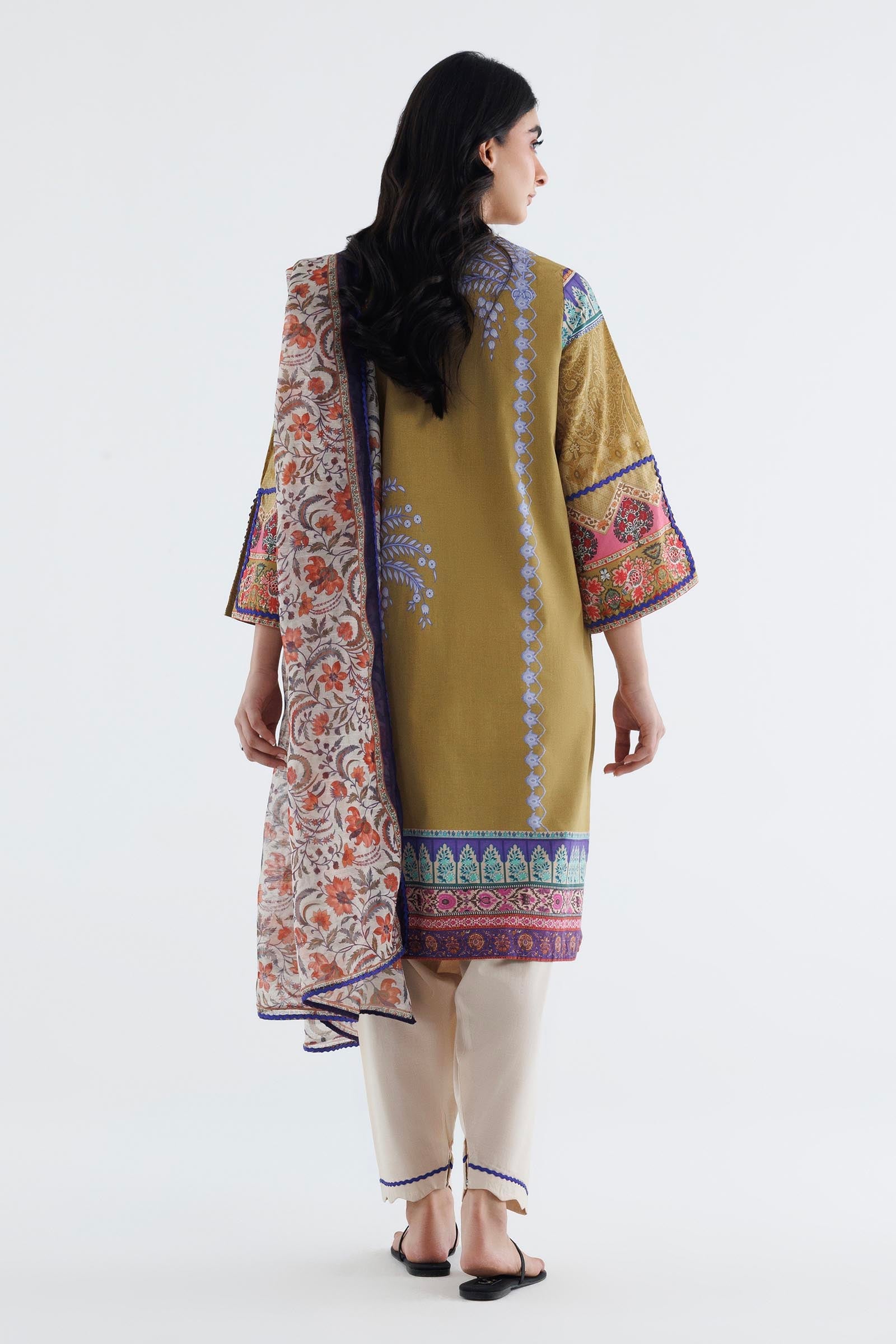 Stitched Printed Lawn Suit