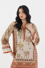 Stitched Printed Lawn Shirt+ Shalwar