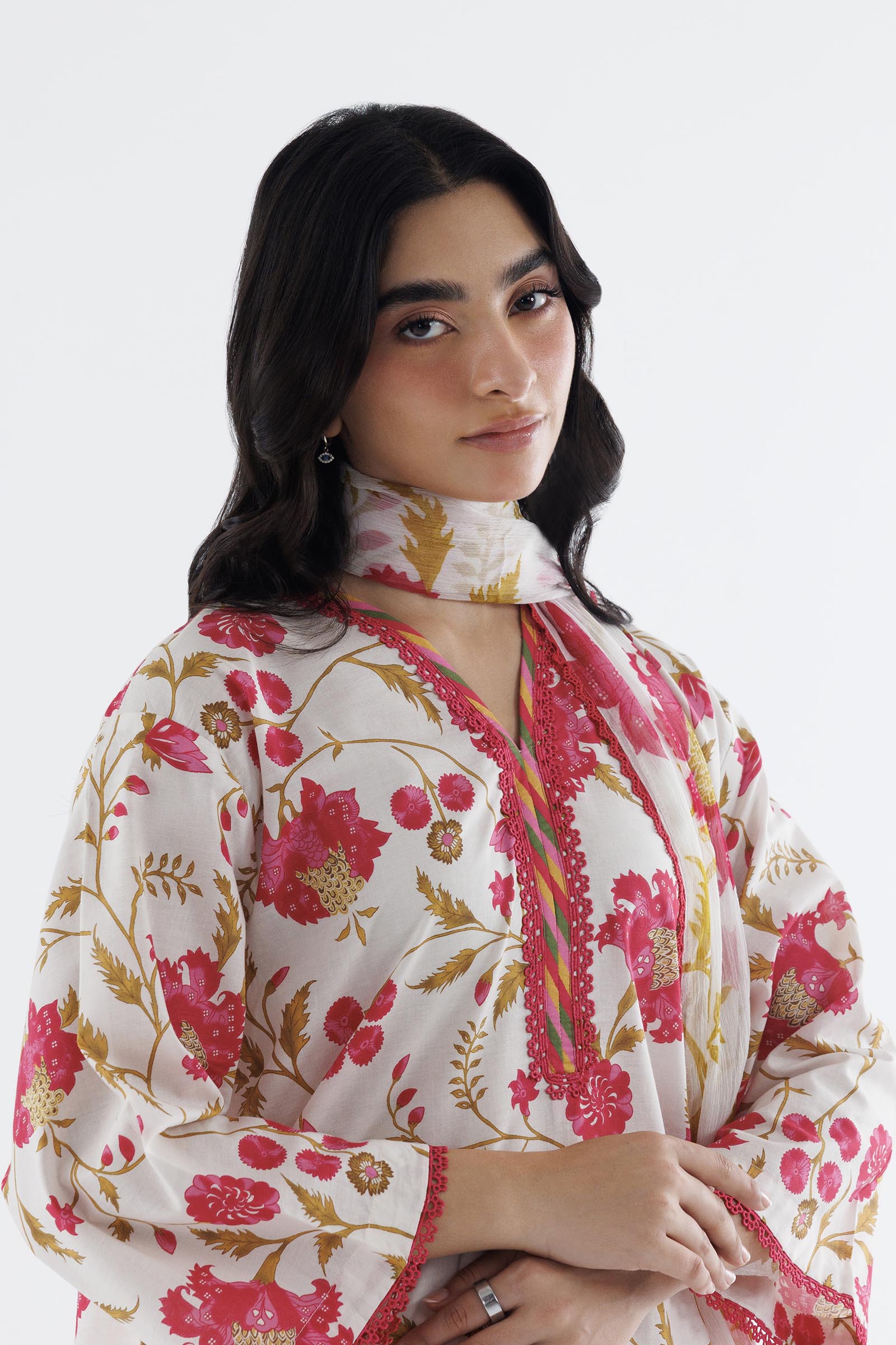 Stitched Printed Lawn Suit