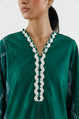 Stitched Printed Lawn Shirt+ Culotte