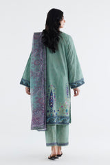 Stitched Printed Lawn Suit