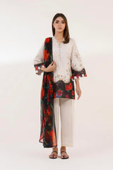 Stitched Embroidered Muzlin Suit