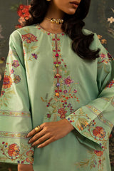 Stitched Embroidered Lawn Shirt + Shalwar