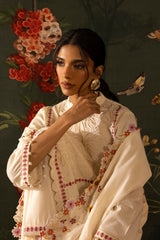 Stitched Embroidered Lawn Shirt+ Shalwar