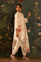 Stitched Embroidered Lawn Shirt+ Shalwar