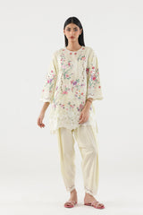 Stitched Embroidered Lawn Shirt+ Shalwar