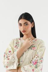 Stitched Embroidered Lawn Shirt+ Shalwar