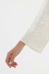 Stitched Embroidered Lawn Shirt+ Culotte