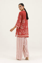 Stitched Printed Crepe Shirt+ Shalwar