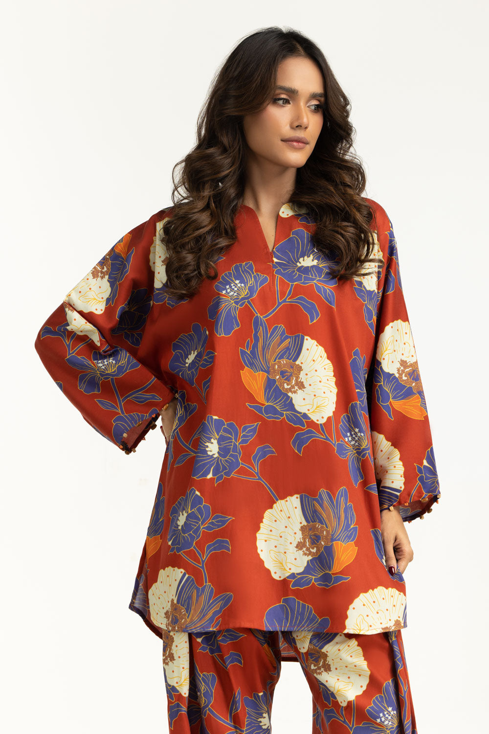 Tencil Viscose Printed Co-Ord Set