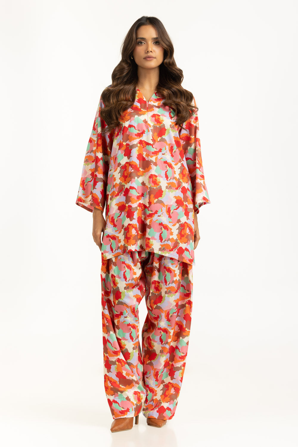 Tencil Viscose Printed Co-Ord Set