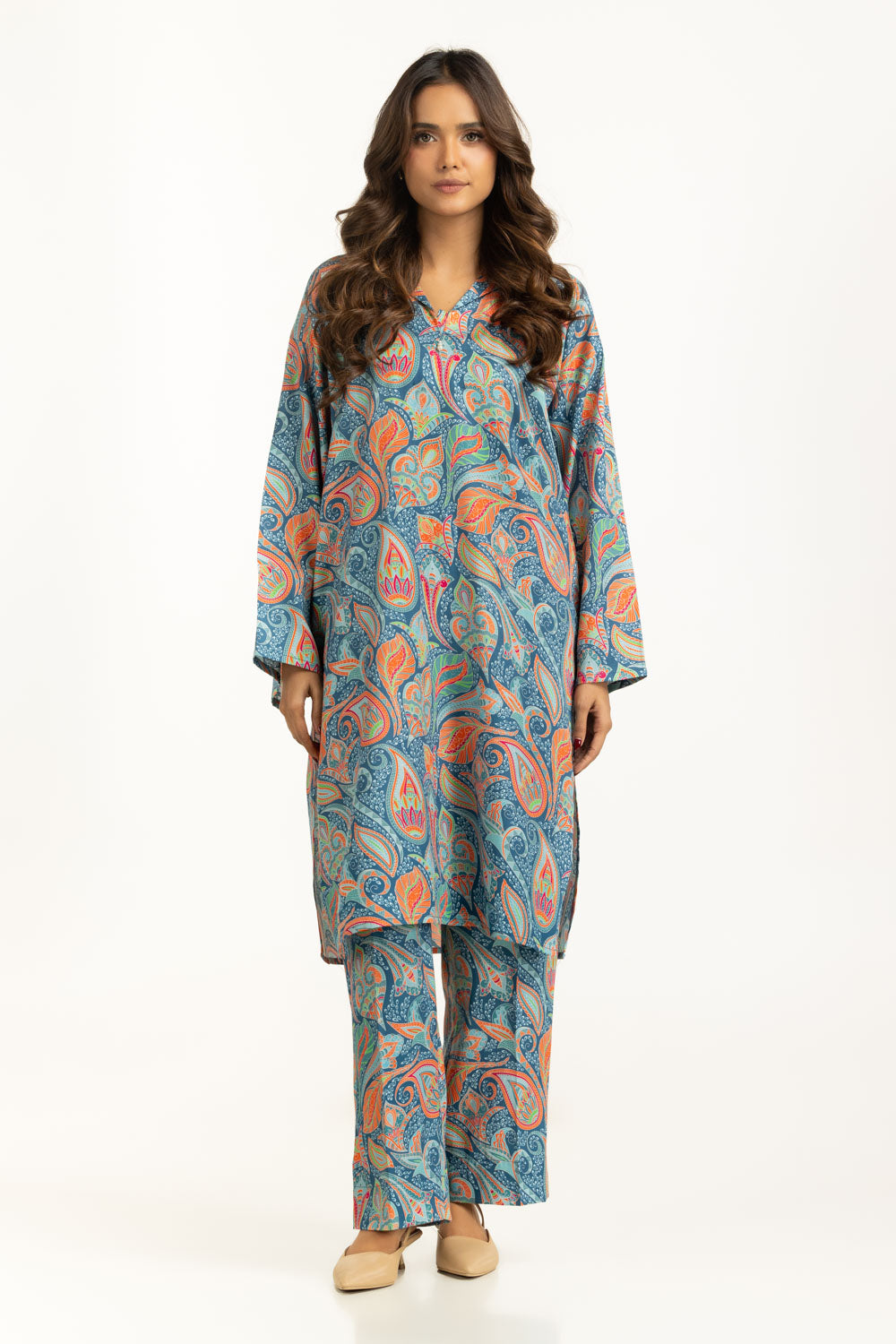 Tencil Viscose Printed Co-Ord Set