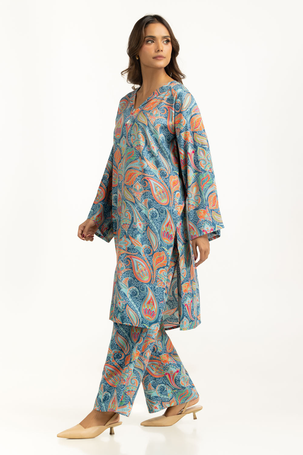 Tencil Viscose Printed Co-Ord Set