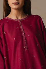 BERRY POP-2PC (SHIRT & SHALWAR)