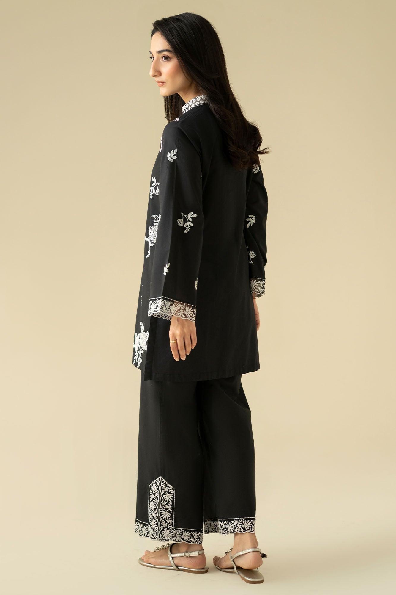 ASH BLACK -2PC (SHIRT & TROUSER)