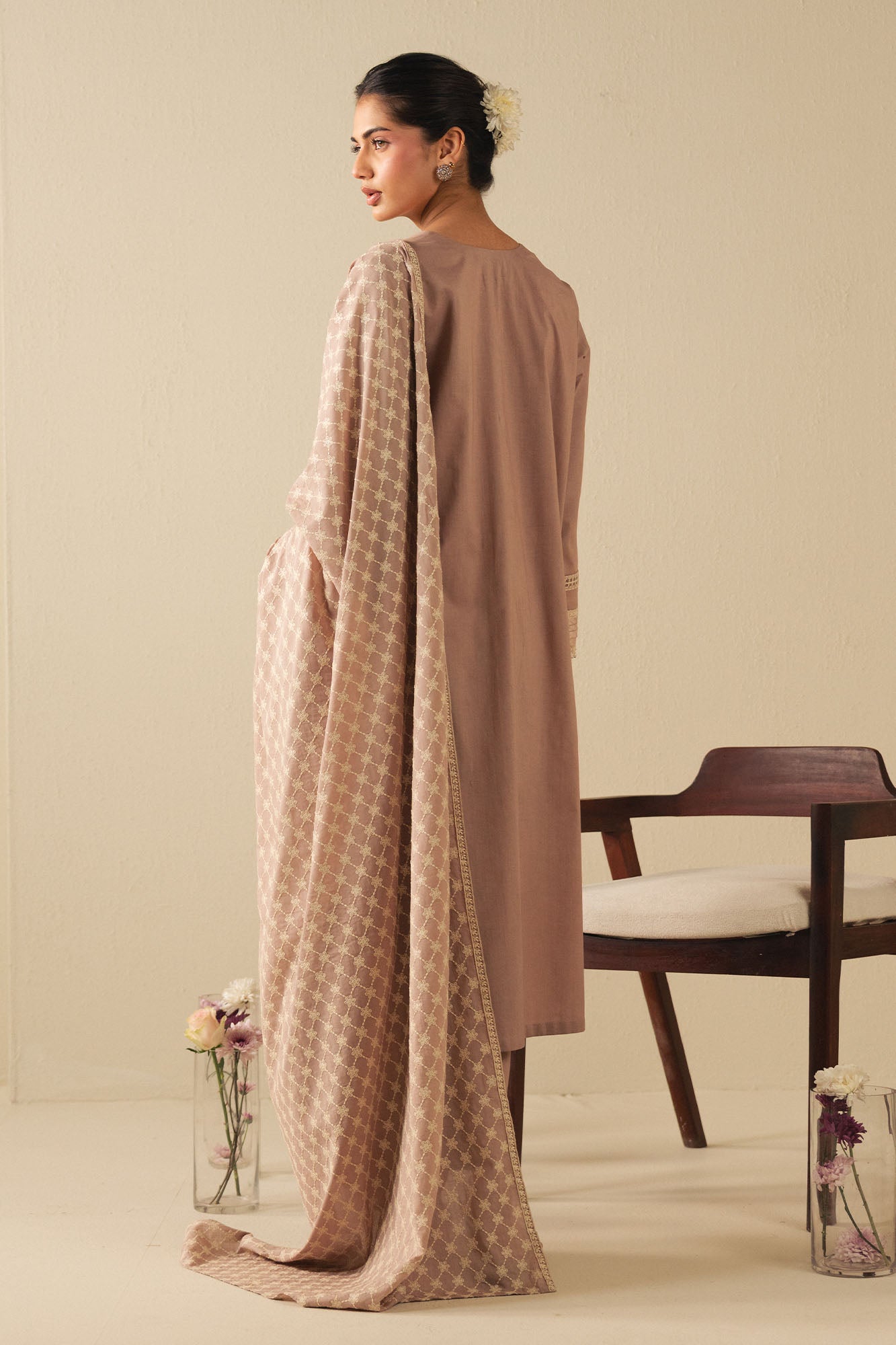MAUVE WHISPER-2PC (SHIRT & DUPATTA)