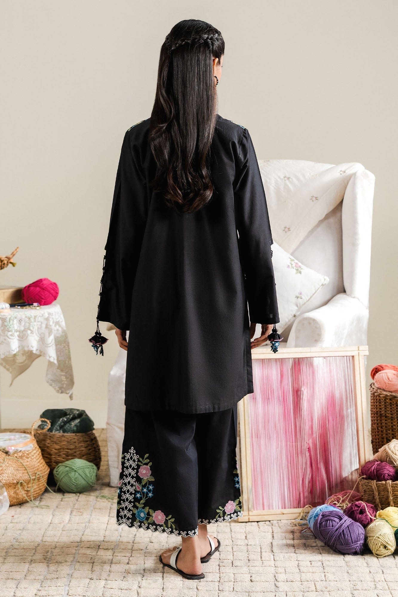 VIVED NOIR-2PC (SHIRT & TROUSER)