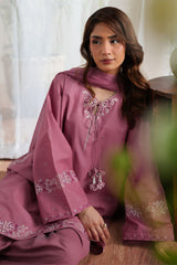 ROSE ELEGANCE-3PC (SHIRT, SHALWAR & DUPATTA)