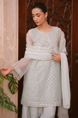 SAPPHIRE SERENADE-3PC (SHIRT, SHALWAR & DUPATTA)