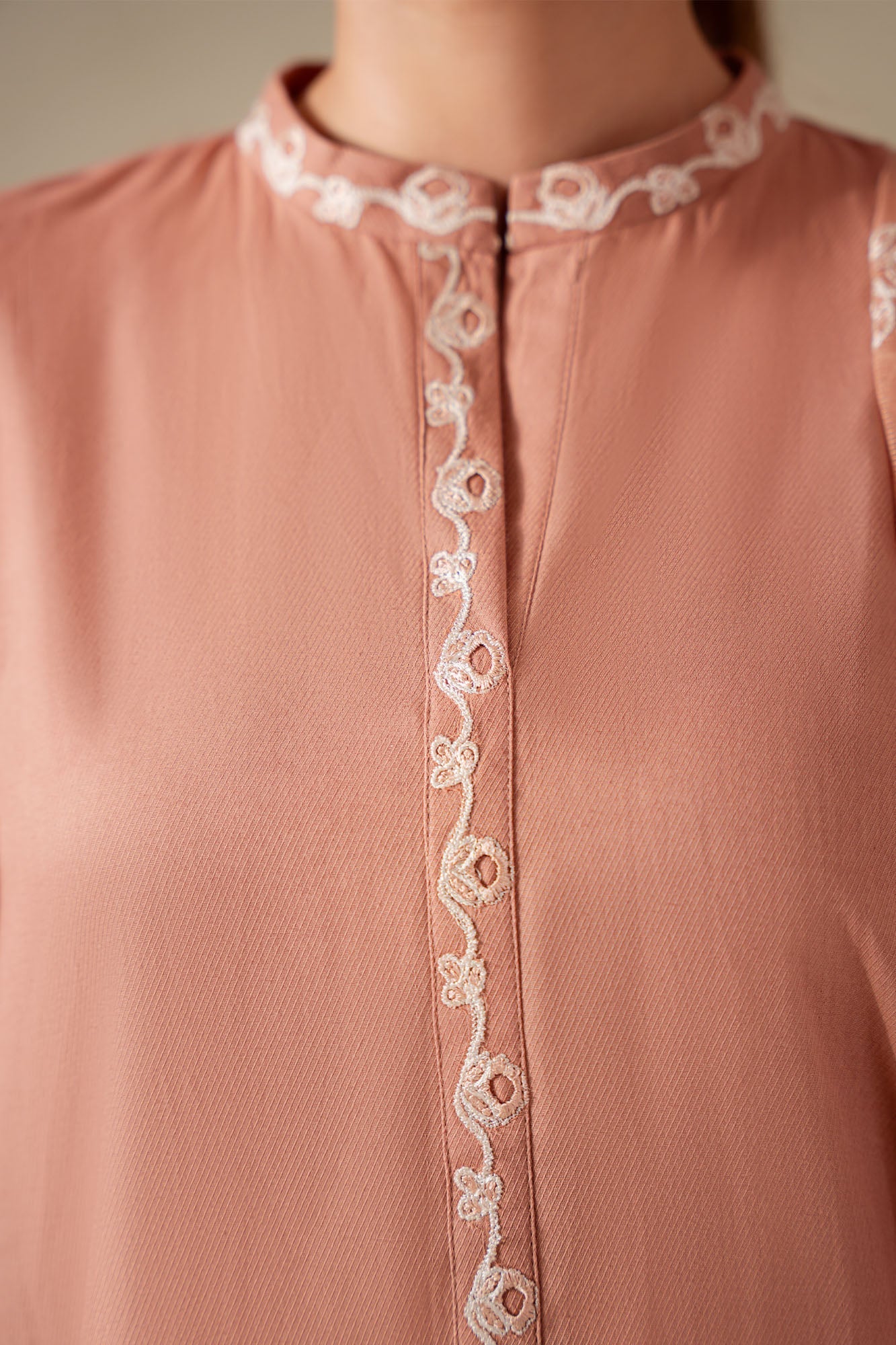 SAND CLAY -3PC (SHIRT, TROUSER & DUPATTA)