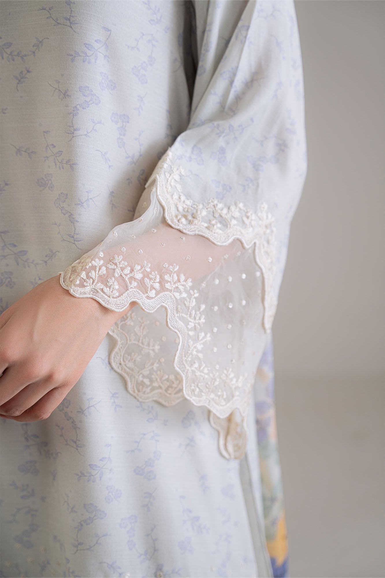 IVORY HUSH -3PC (SHIRT, TROUSER & DUPATTA)