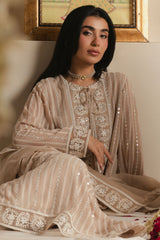 SANDSTONE GRACE -3PC (SHIRT, TROUSER & DUPATTA)