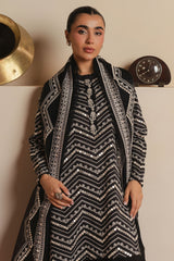 SHADOW STRIPES-3PC (SHIRT, SHALWAR & DUPATTA)