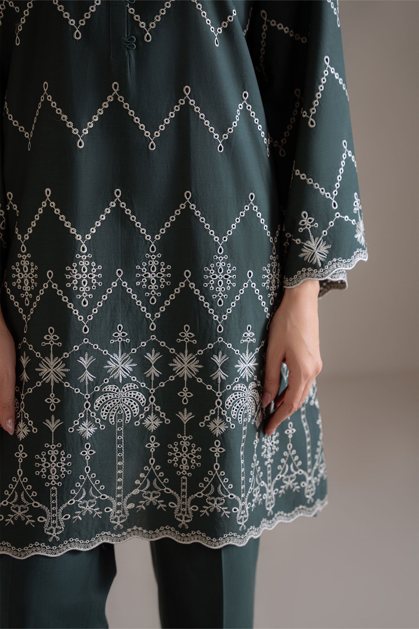 FOREST ZEST - 2PC (SHIRT & TROUSER)