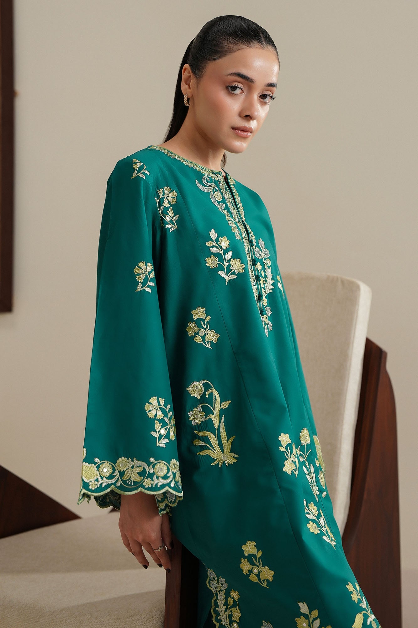 FOREST PINE-2PC (SHIRT & TROUSER)