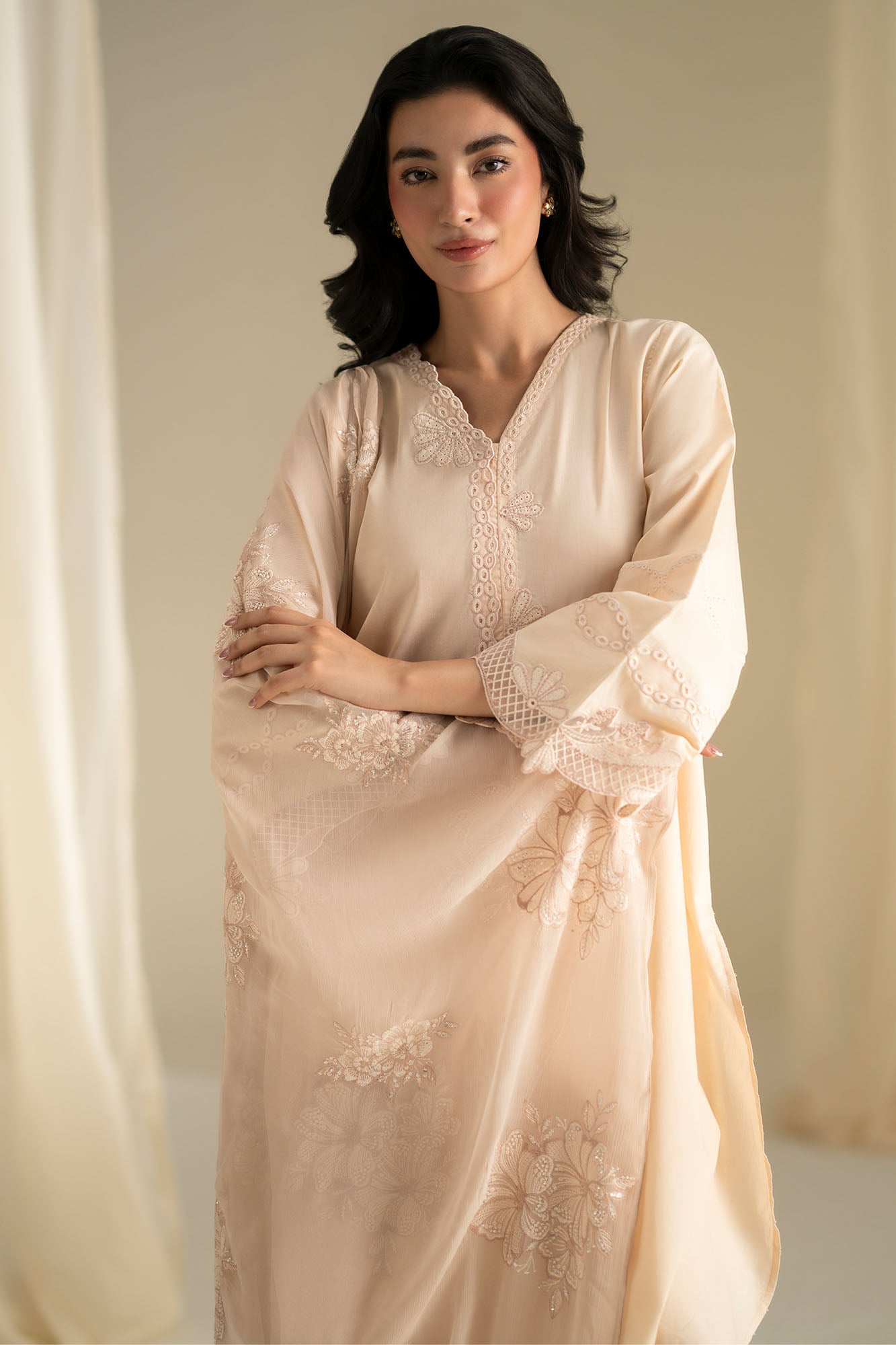 TULIP-3PC (SHIRT, TROUSER & DUPATTA)