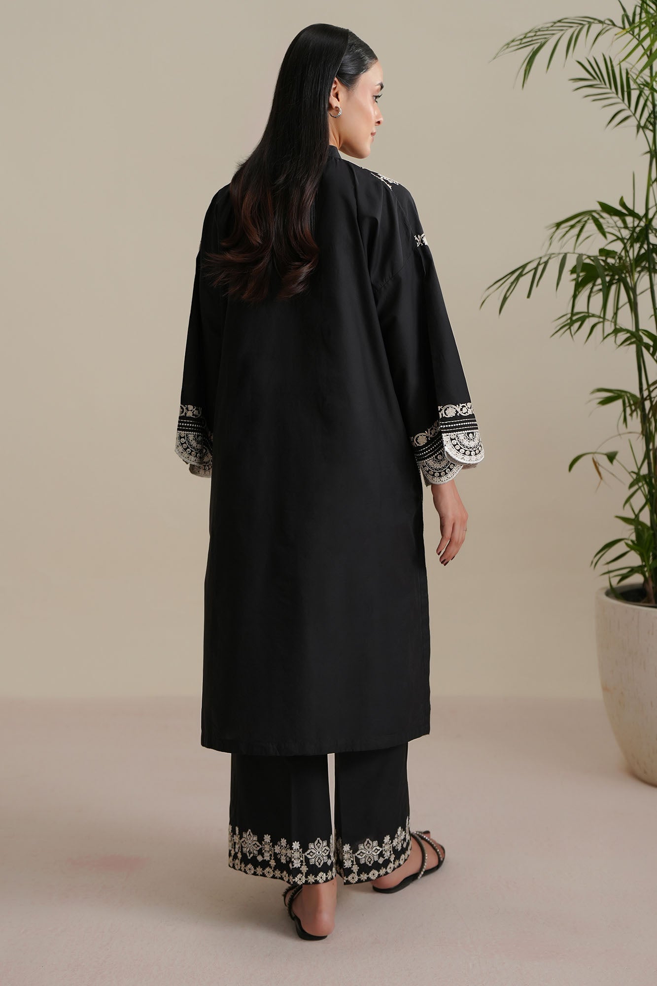 MYSTIC COAL-2PC (SHIRT & TROUSER)