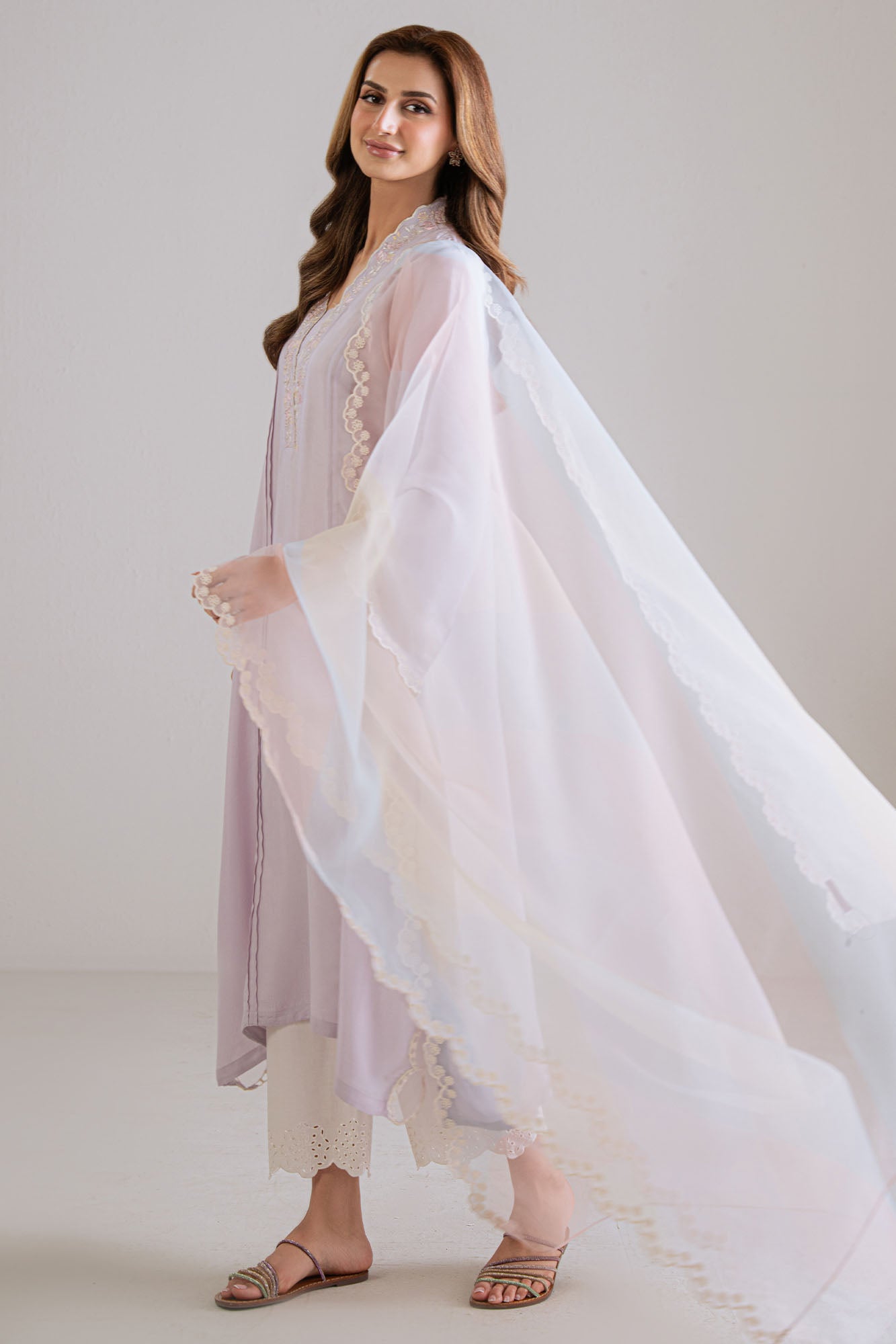 ORCHID FADE-2PC (SHIRT & DUPATTA)