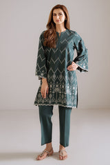 FOREST ZEST - 2PC (SHIRT & TROUSER)