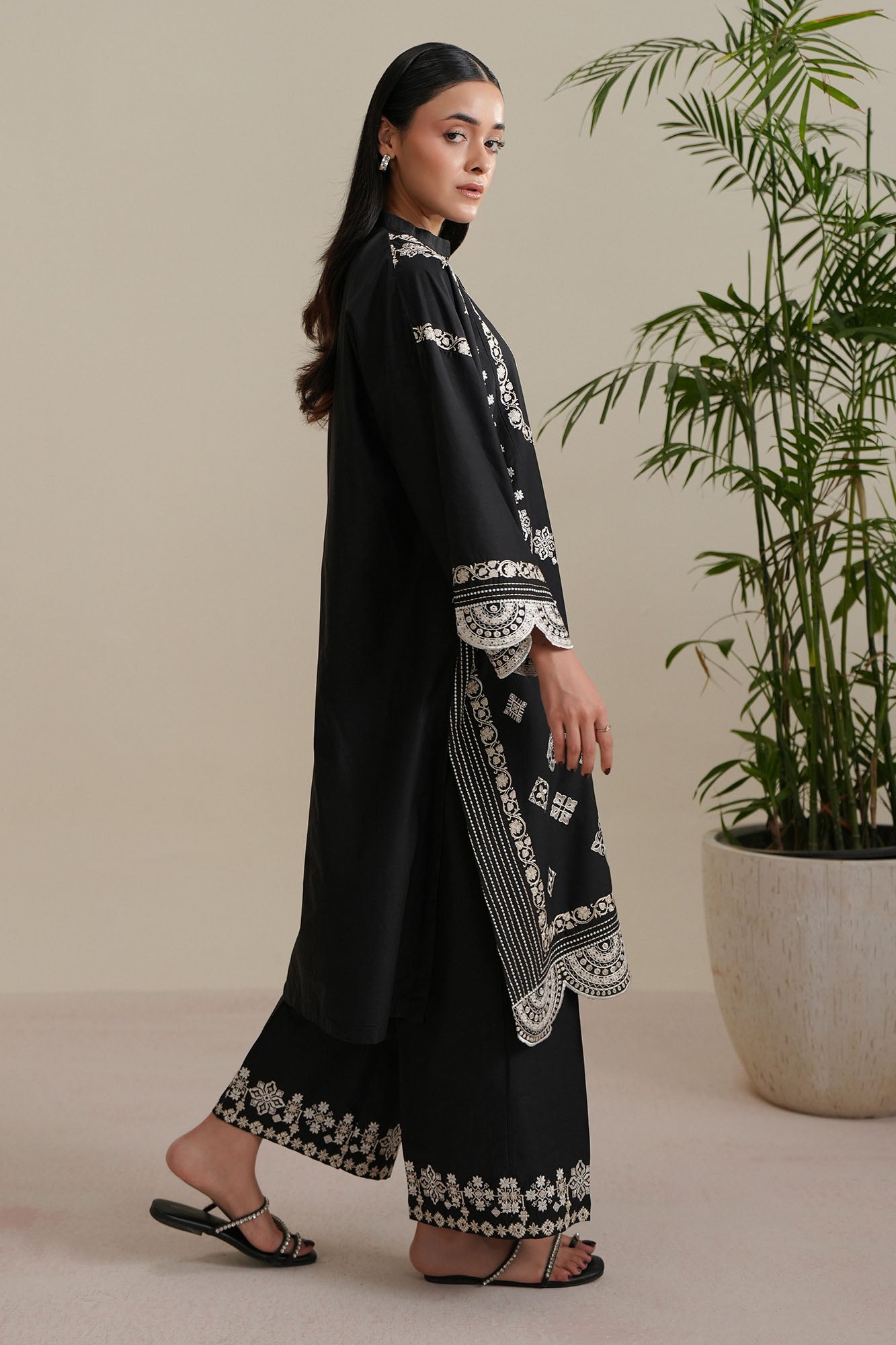 MYSTIC COAL-2PC (SHIRT & TROUSER)