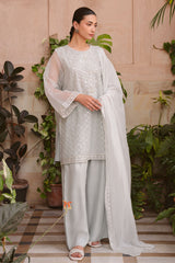 SAPPHIRE SERENADE-3PC (SHIRT, SHALWAR & DUPATTA)