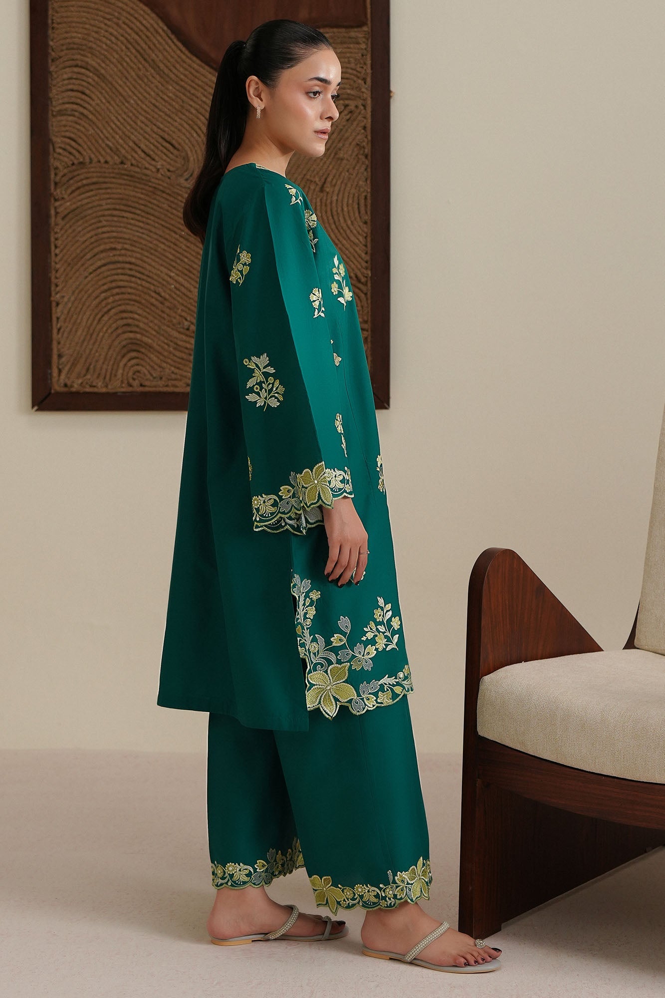 FOREST PINE-2PC (SHIRT & TROUSER)