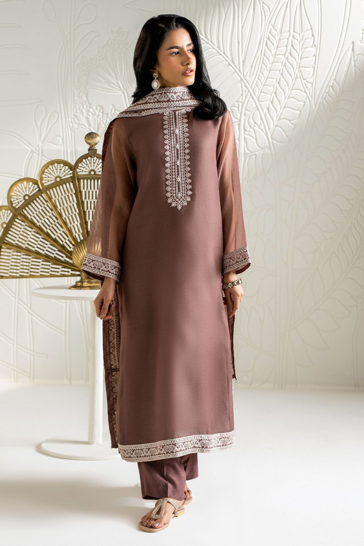 MULBERRY MIST-2PC (SHIRT & DUPATTA)